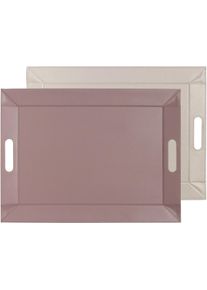 freeform Duo Wendetablett, 55x41cm, altrosa/stein