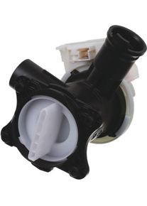 Bosch Siemens 00145093 Laugenpumpe / Ablaufpumpe mit Pumpenkopf und Sieb für Waschmaschine und Waschtrockner