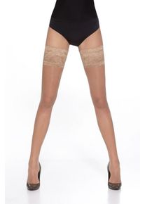 Tělov&eacute; samodrž&iacute;c&iacute; punčochy Kama 20DEN