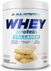 Allnutrition Whey Protein Collagen, 500 g Dose, White Chocolate