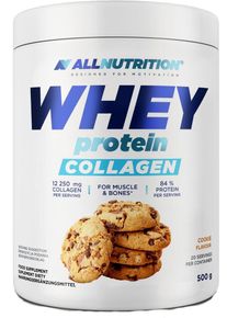 Allnutrition Whey Protein Collagen, 500 g Dose, Cookie
