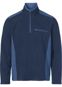 Panske Fleecové tričko s náprsní kapsou na zip tmavěmodrá ,velikost 52/54