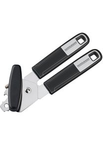 Fackelmann Sense Dosenöffner, schwarz/silber