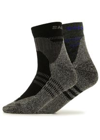 Salomon X Ultra Access Quarter 2-Pack Walking socks (39-41, black)