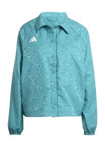 adidas Sportswear Ženy Sportovní bunda 'TIRO' tyrkysová / bílá XS