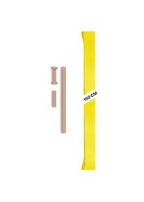 Gibbon Slacklines Giboard Line Slacklining (160 x 5 cm, yellow)