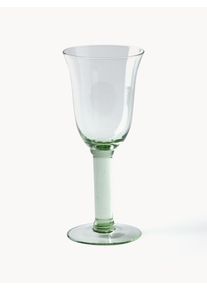 Lambert Ručně foukané sklenice na bílé víno Corsica, 6 ks Zelená Sklo Ø 8 cm, V 19 cm, 350 ml