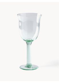 Lambert Ručně foukané sklenice Corsica, 6 ks Zelená Sklo Ø 11 cm, V 24 cm, 480 ml