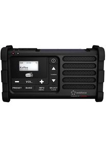 Renkforce RF-DAB-MMR88 Outdoorradio Radio DAB+ USB Solarpanel Taschenlampe schwarz