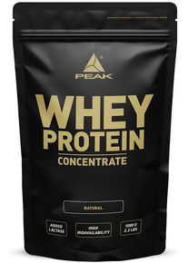Peak Performance Whey Protein Concentrate, 900 g Beutel, Natural