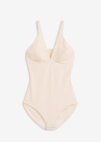 Stahovac&iacute; body lehk&yacute; tvaruj&iacute;c&iacute; efekt | B&eacute;žov&aacute; | Vel. 48 | bonprix
