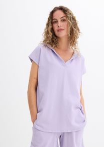 Mikina z čisté bavlny | Fialová | Vel. 48/50 (XL) | bonprix