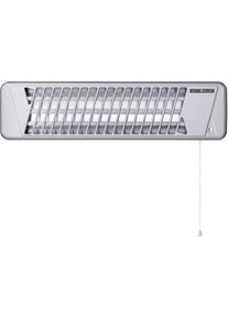Stiebel Eltron IW 120 Quarzstrahler Heizstrahler Heizgerät Infrarotheizung Elektroheizung 1200 Watt silber
