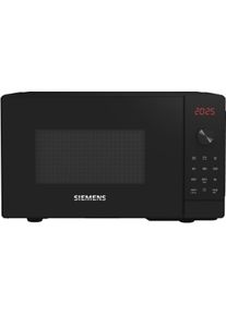 Siemens FE023LMB2 Stand-Mikrowelle 20 Liter 44,2cm breit 800 Watt Grillfunktion Hydrolyse cookControl8 schwarz