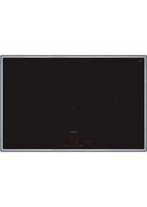 Siemens EH845HFB1E iQ300 autarkes Induktionskochfeld 80,2cm breit Glaskeramik powerBoost quickStart Edelstahlrahmen schwarz