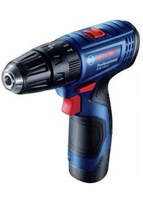 Bosch GSB 120-LI Akku-Bohrschrauber 2x Akku Ladegerät 12V 2Ah Li-Io