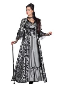 maskworld Marquise Kleid grau