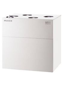 Maico WR 310 R Zentrales Lüftungsgerät, EC-Ventilatoren, 37W, 80 m³/h-320 m³/h, verkehrsweiß (0095.0260)
