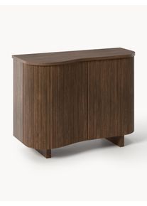 Komoda Soley Hnědá Dřevo, Masivní dřevo Š 100 cm, V 75 cm | Westwing Collection