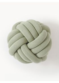 Spleten&yacute; pol&scaron;t&aacute;ř Twist Zelen&aacute; Bavlna &Scaron; 27 cm, D 27 cm | Westwing Collection
