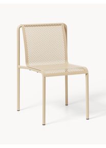ferm LIVING Zahradn&iacute; židle Dapple, 2 ks B&eacute;žov&aacute; Kov &Scaron; 54 cm, V 52 cm
