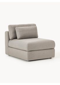 Modul&aacute;rn&iacute; zahradn&iacute; křeslo Rabea &Scaron;ed&aacute; Uměl&eacute; vlakno &Scaron; 80 cm, H 104 cm | Westwing Collection