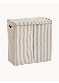 zeller Prádelní koš Stripes Béžová Umělé vlakno Š 62 cm, V 63 cm