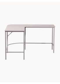 De Eekhoorn Rohov&yacute; psac&iacute; stůl ze dřeva a kovu Mike B&eacute;žov&aacute; Kov &Scaron; 135 cm, H 135 cm