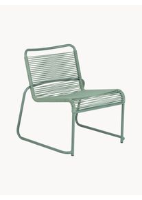 Fiam Ručně vyrobené zahradní křeslo Lido Zelená Kov Š 64 cm, H 70 cm