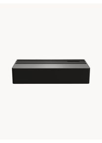 ALLDOCK Indukční nabíjecí stanice Wireless s 6 připojeními a 2 nabíjecími plochami Černá D 150 x Š 32 cm