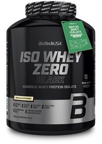 Biotech USA Iso Whey Zero Black, 1816 g Dose, Vanille