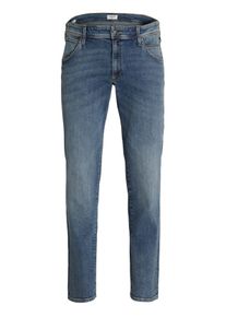 Jack & Jones Velké Velikosti - Jack & Jones - Džíny Glenn superstreč se sepráním pemzou, slim fit - 54/32 - Modrá