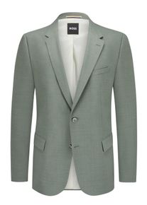 Velk&eacute; Velikosti - BOSS - Sako z řady kombinovateln&yacute;ch obleků s pod&iacute;lem streče - 60 - Světle Zelen&aacute;