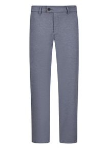 Eurex By Brax Velk&eacute; Velikosti - Eurex - Mel&iacute;rovan&eacute; kalhoty z jerseyov&eacute; l&aacute;tky s elastick&yacute;m pasem - 60 - Světle Modr&aacute;