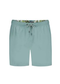 Velk&eacute; Velikosti - Ragman - Měkk&eacute; plavky s flor&aacute;ln&iacute;m podložen&iacute;m - 3XL - M&aacute;tově Zelen&aacute;