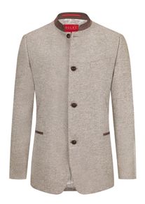 Velk&eacute; Velikosti - Digel - Sako ve vzhledu jankeru s tkan&yacute;m vzorem - 60 - B&eacute;žov&aacute;