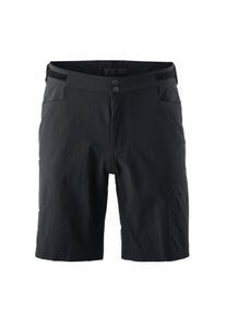 Velk&eacute; Velikosti - Gonso - Funkčn&iacute; &scaron;ortky s vyj&iacute;matelnou vsadkou a strečem - 6XL - Čern&aacute;