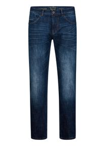 PME-Legend Velk&eacute; Velikosti - PME Legend - Dž&iacute;ny Nightflight ve vzhledu Washed - 40/30 - N&aacute;mořnick&aacute; Modr&aacute;