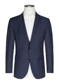 Velk&eacute; Velikosti - Dressler - Sako s glenčekov&yacute;m vzorem - 64 - Modr&aacute;