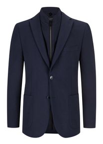 Velké Velikosti - Digel - Sako z žerzejového materiálu s odnímatelnou vložkou - 34 - Modrá