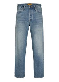 Jack & Jones Velk&eacute; Velikosti - Jack & Jones - Dž&iacute;ny Eddie z organick&eacute; a recyklovan&eacute; bavlny, Loose Fit - 48/32 - Modr&aacute;