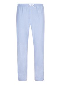 Velk&eacute; Velikosti - Novila - Flanelov&eacute; kalhoty s drobn&yacute;m vzorem - 64 - Světle Modr&aacute;