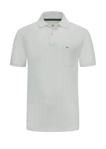 Velké Velikosti - Fynch-Hatton - Polo tričko s náprsní kapsou z piké materiálu - 3XL - Bílá
