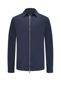 Velk&eacute; Velikosti - MOS MOSH Gallery - Svrchn&iacute; ko&scaron;ile se zipem a strečem - 5XL - N&aacute;mořnick&aacute; Modr&aacute;