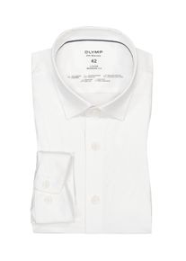 Velk&eacute; Velikosti - OLYMP - Ko&scaron;ile Luxor, modern fit, žerzej 24/Seven, extra dlouh&yacute; ruk&aacute;v - 44SL - B&iacute;l&aacute;