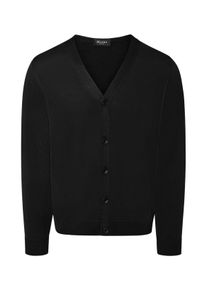 Velk&eacute; Velikosti - Maerz - Pleten&aacute; bunda z merino vlny, na knofl&iacute;ky - 60 - Čern&aacute;