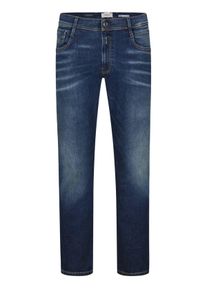 Velk&eacute; Velikosti - Replay - Dž&iacute;ny Anbass z materi&aacute;lu Hyperflex, slim fit - 46/32 - Modr&aacute;