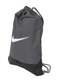 Nike Muži Sportovní vak 'Brasilia' tmavě šedá / černá / bílá One Size
