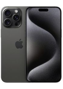 Apple iPhone 15 Pro Max 6,7" Smartphone Handy 256GB 12MP Dual-SIM iOS titan-schwarz