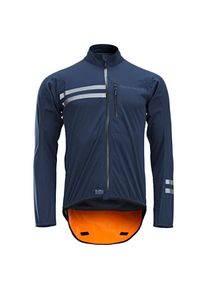 VAN RYSEL Rain Jacket Endurance Cycling jacket Men (XL, blue)
